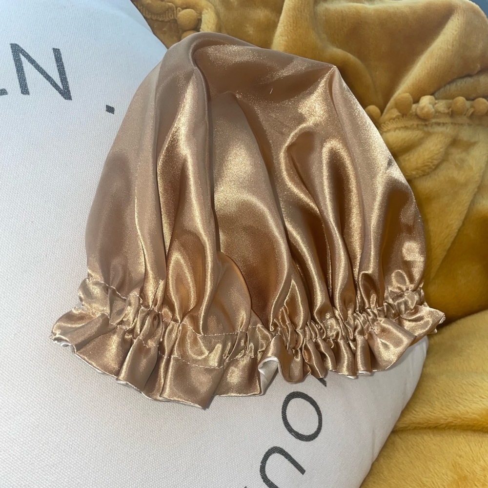 Gold BABY bonnet